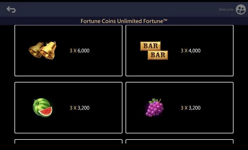 Fortune Coins Unlimited Fortune - prošireno polje 3x5 sa skupljanjem novčića